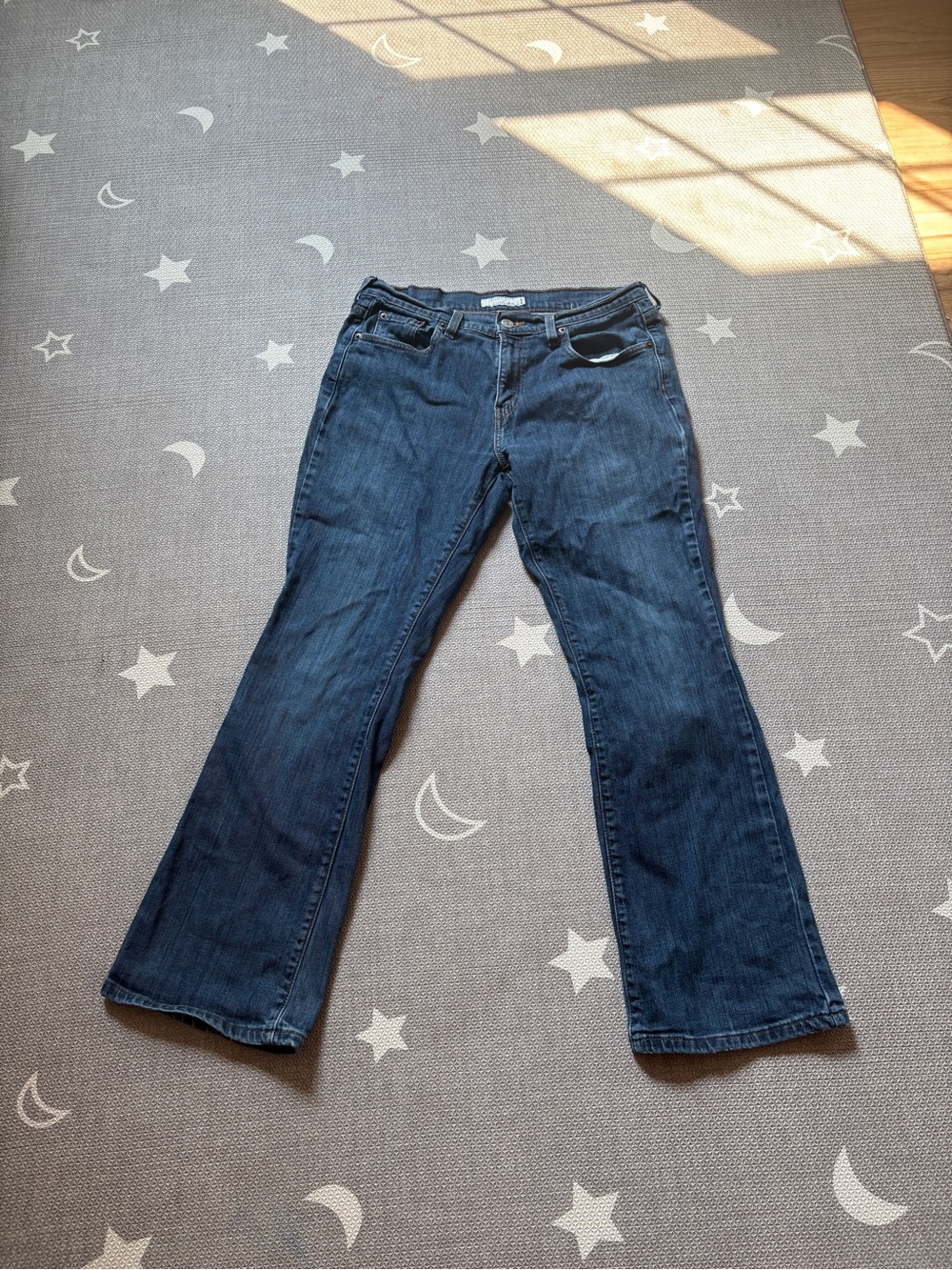 Levi's Dark Blue Flare Jeans